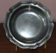 Pewter Bowl - Antique - Footed - Colonial Style 1850 - 1899 - 2.  4 Lbs.  Gray Metalware photo 1