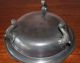 Pewter Bowl - Antique - Footed - Colonial Style 1850 - 1899 - 2.  4 Lbs.  Gray Metalware photo 2