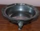 Pewter Bowl - Antique - Footed - Colonial Style 1850 - 1899 - 2.  4 Lbs.  Gray Metalware photo 6