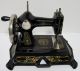 Antique Muller Cast Iron Toy Childs Sewing Machine Model 19 German Early 1900s Sewing Machines photo 3