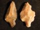 Two 55,  000 To 12,  000 Year Old Stemmed Aterian Lithic Artifacts 1.  97 Neolithic & Paleolithic photo 1