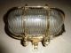 Rare Vintage Marine Oval Brass Passage Light Lamps & Lighting photo 2