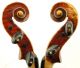 Antique 19th Century Mittenwald German Violin,  Tone, String photo 3