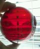 Ruby Red Japanese Glass Float 4 
