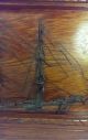 Antique,  19th Century,  American Folk - Art,  Clipper Ship,  Half Hull Model,  Diorama Model Ships photo 3