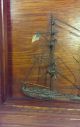 Antique,  19th Century,  American Folk - Art,  Clipper Ship,  Half Hull Model,  Diorama Model Ships photo 5