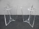 Mid - Century Modern Lucite Beveled Glass - Top Dining Table 3319 Post-1950 photo 4