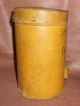 C1910 Antique Pharmacy Tin / Canister For Spermaceti - Sperm Whale Oil Bottles & Jars photo 3