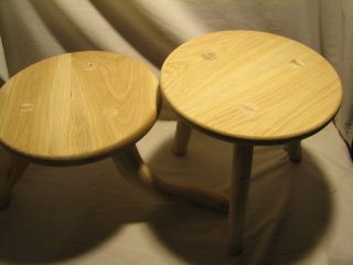 4 Special Order - - Unfinished 3 Leg Plant Stands photo