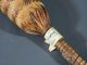 Rare Amazon Indian Woven Basket Rattle - 