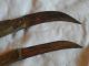 Antique Primitive Wood Old Metal Iron Hand Made Rustic Farm Naive Pocket Knife Primitives photo 2