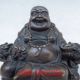 Chinese Bronze Maitreya Buddha Statue Other Antique Chinese Statues photo 3