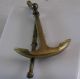 Antique Door Knocker Nautical Solid Brass Anchor Door Knocker Ship Boat Anchor Door Bells & Knockers photo 10