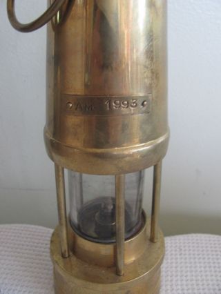 Marine Brass Miner Lanters Oil Kerosone Lamp Am 1993 Marine photo