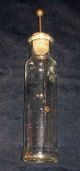 C1820 - 1850 Electrostatic Electric Leyden Battery Jar Whimshurst W/ Brass Ball Other Antique Science Equip photo 3