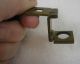 Tiny Brass Magnifying Device,  1/2 By 1 Inch.  Quite Powerful Other Antique Science Equip photo 1