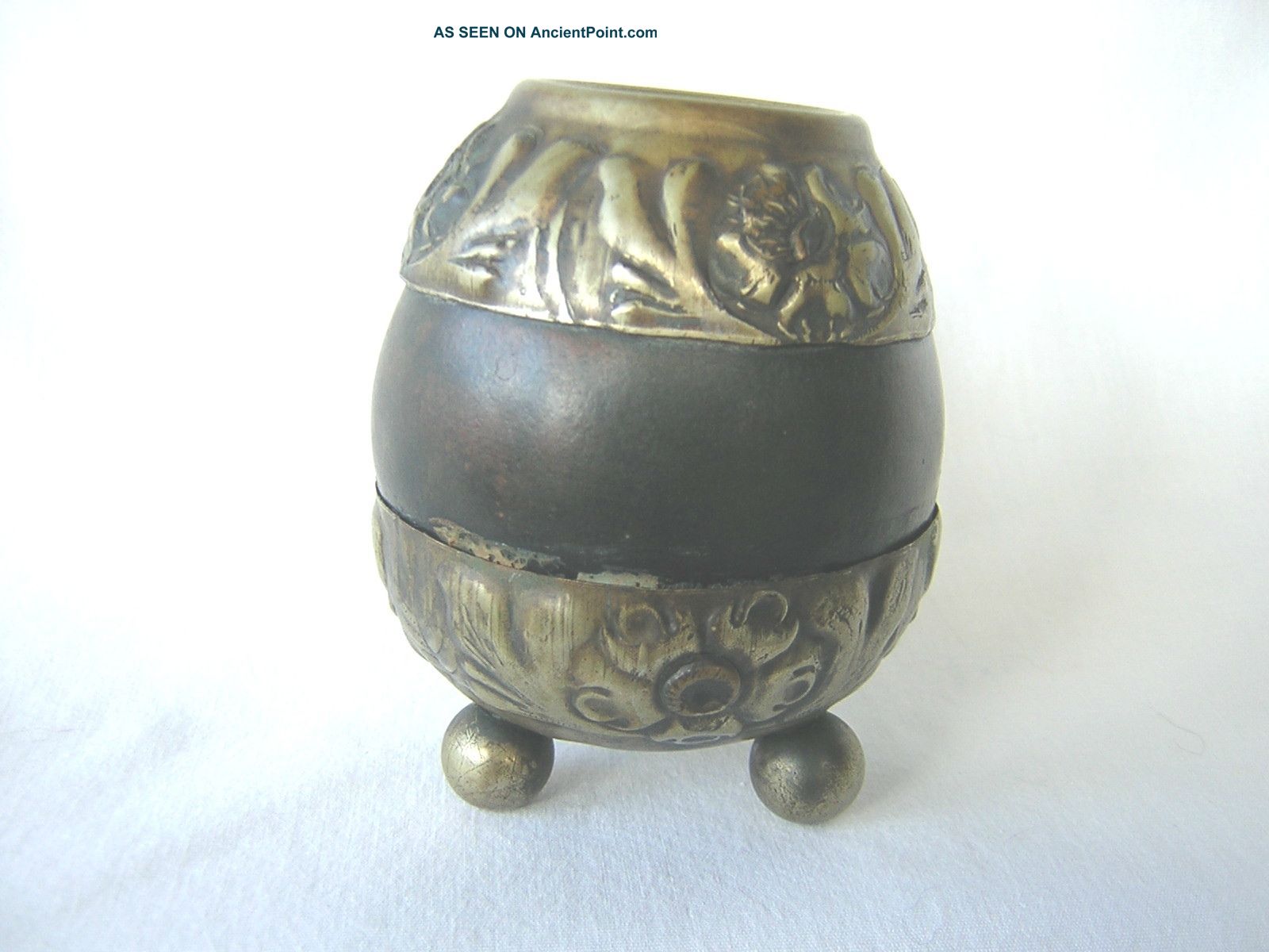 Antiques / Arts & Crafts Movement / Primitives / Metalware / Wood Carvings / M.  F Arts & Crafts Movement photo
