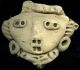Pre - Columbian Michoacan Mexico Clay Figure Head,  Ca; 1000 - 300 Bc The Americas photo 2