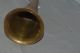 Boat ' S Fog Horn With Nickel Mouthpiece Vintage Boat Foghorn Other Maritime Antiques photo 1