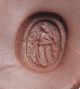 L6 Ancient Roman Bronzel Intaglio Ring Goddes Quality D=21mm 5.  5g Roman photo 2