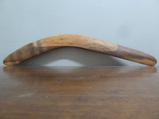 Mid Century Mulga Wood Australian Aboriginal Boomerang Mid Size photo