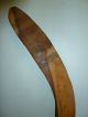 Mid Century Mulga Wood Australian Aboriginal Boomerang Mid Size Pacific Islands & Oceania photo 4