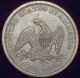 1860 O Seated Liberty Silver Dollar Xf,  /au Detailing Rare Authentic - Tone The Americas photo 3