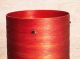 Fantastic Red/orange Spun Fibreglass Lamp Shade Vintage Retro 1960s 1970s 9 