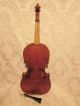 Antique Heinrich Th.  Heberlein Jr.  Markneukirchen 1914 Violin W Case For Restore String photo 1