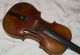 Antique Stainer Violin W/case & Bow Inlaid Mop Flower String photo 2