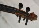Antique Stainer Violin W/case & Bow Inlaid Mop Flower String photo 3