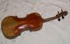 Antique Stainer Violin W/case & Bow Inlaid Mop Flower String photo 5