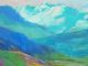 Painting Highlands Of Ireland American Artist Homage To Paul Henry Other Maritime Antiques photo 9