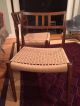 Two Vintage Niels O.  Moller Danish Rosewood And Papercord Dining Chairs Post-1950 photo 6