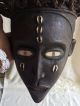 Yombe Witch Doctor Mask With Vulture Feathers Authentic Congo Palo Mayombe Sculptures & Statues photo 5