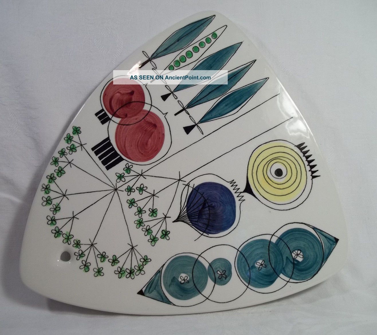 Rorstrand Sweden Picknick Cheese - Cutting Board Mid Century Mod Marianne Westman Mid-Century Modernism photo