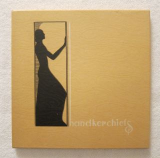Vintage 1920 ' S 1930 ' S Art Deco Ladies Handkerchief Box Only Silhouette photo