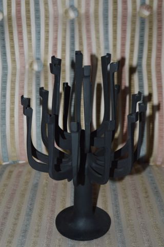 Dansk Gunnar Cyren Candleholder Mid Century Modern Double Level photo