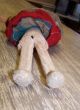 Old Authentic Antique Clay Indian Doll Primitive Handmade Clay Face Ooak Rare Primitives photo 2