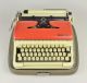 Vintage 1961 Torpedo Model 18 Germany Portable Typewriter,  Case Script Font Rare Typewriters photo 1