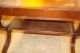Vintage Wooden Carved Coffee Table 1940 ' S Cherry Color Post-1950 photo 2