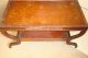Vintage Wooden Carved Coffee Table 1940 ' S Cherry Color Post-1950 photo 5