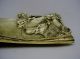 Figural Bronze Dish Dresser Or Soap Dish Footed Great Dane Dog Metalware photo 3