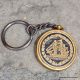 Brass Keychain Calender Antique Brass Calender Keyring Necklace Calender Gift B Metalware photo 3