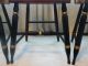 3 Vintage L Hitchcock Solid Maple Black Stenciled Dining Chairs Post-1950 photo 4