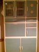 Antique Hoosier Style Painted Kitchen Cabinet Hutch 1900-1950 photo 8