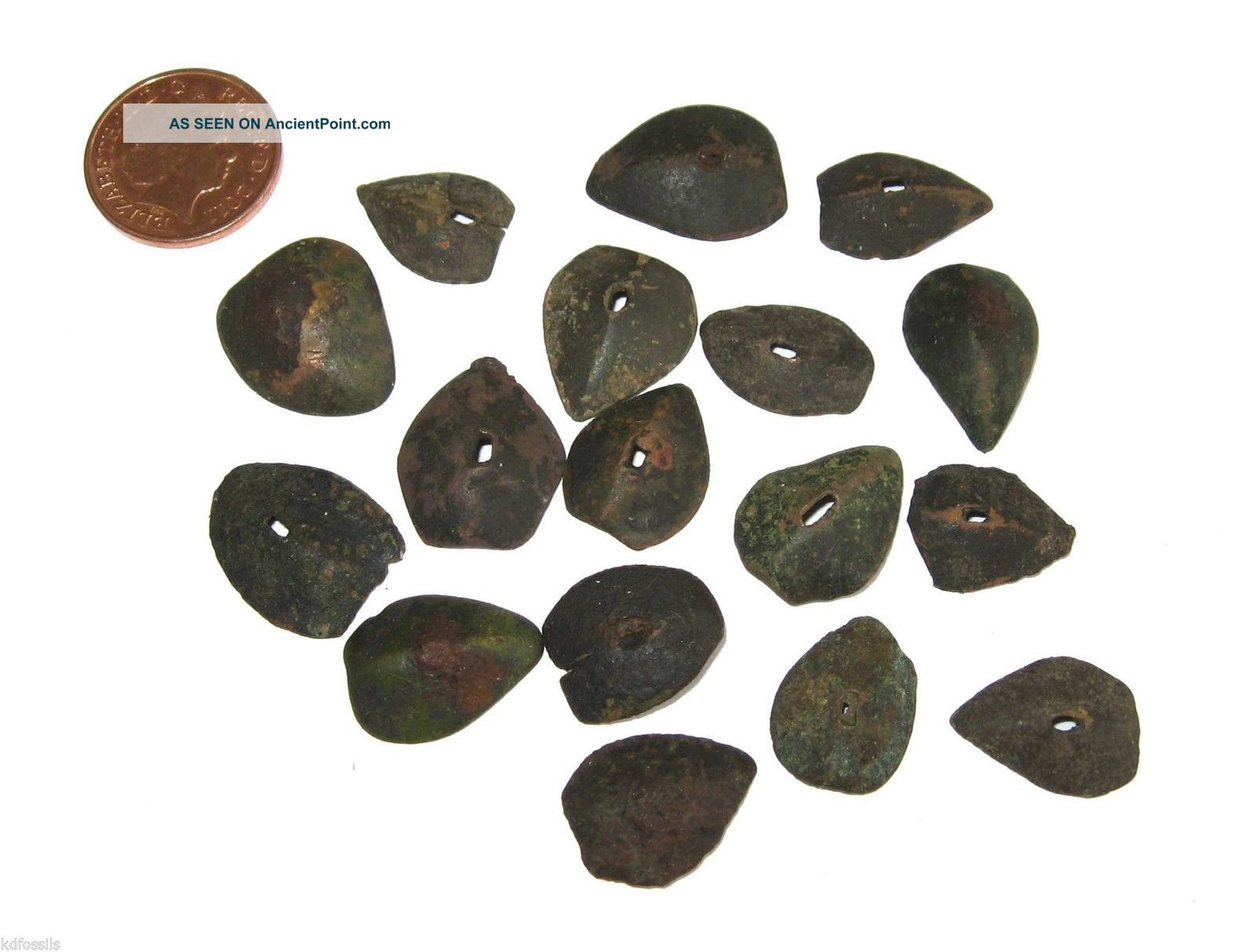 Roman Bronze Lorica Squamata Scale Armour Plate 4th Century 1500 Years Old Roman photo