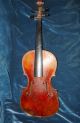 Antique (1778 - 1838) Johan Martin Stoss 4/4 Violin Vienna Austria String photo 2