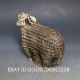 Oriental Vintage Silver Copper Hand - Carved Statue - - Sheep Buddha photo 1