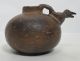 Pre - Columbian Mississippian Pottery Vessel Jug W/ Figural Bird Effigy Handle Yqz Reproductions photo 3